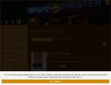 Tablet Screenshot of herzogtheater.de